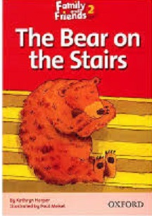 the bear on the stairs