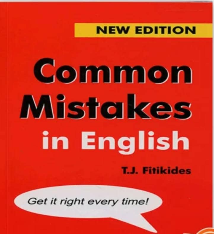 Common Mistakes in English